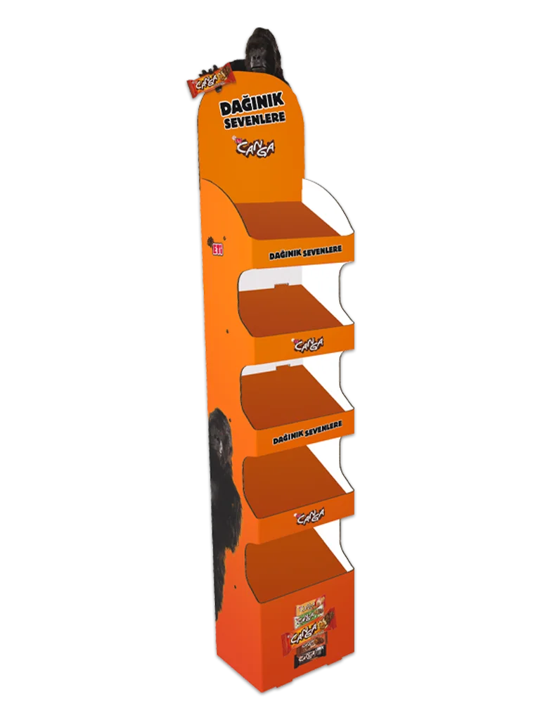 canga pigme karton stand
