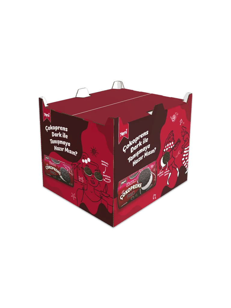çokoprens havuz karton stand