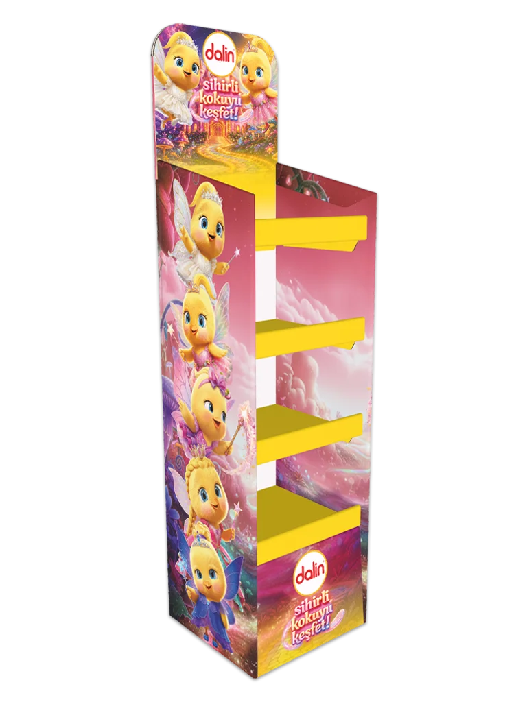 dalin kolay kurulum karton stand