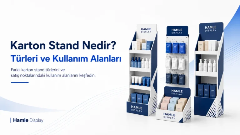 karton stand nedir türleri ve kullanım alanları