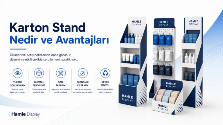karton stand nedir ve avantajları