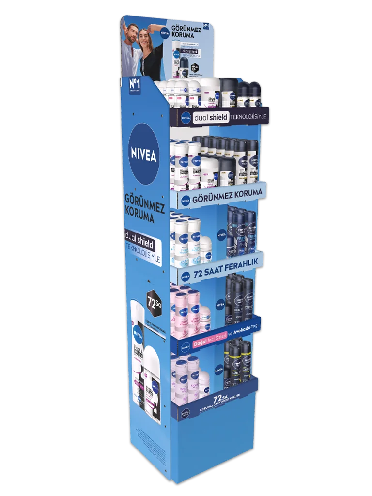 nivea kolay kurulum karton stand-1