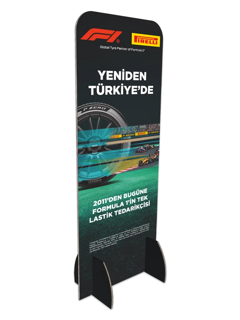 pirelli karton pankart