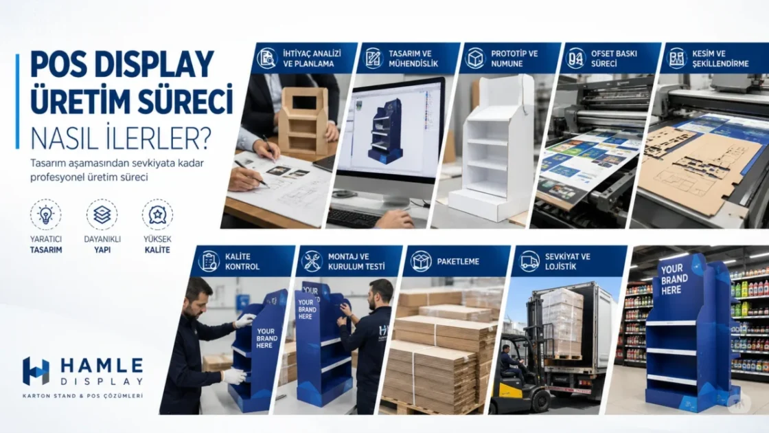 POS Display Üretim Süreci Nasıl İlerler?