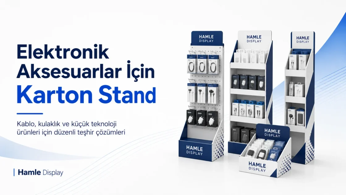 Aksesuarlar İçin Karton Stand Çözümleri