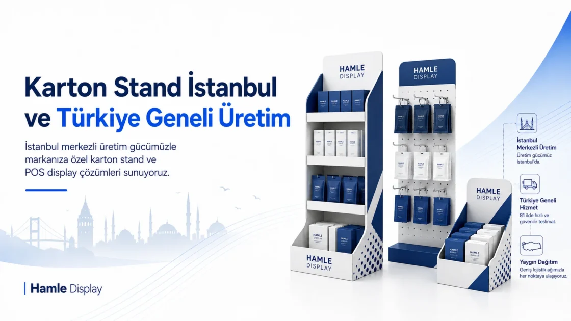 Karton Stand İstanbul ve Türkiye Geneli Üretim