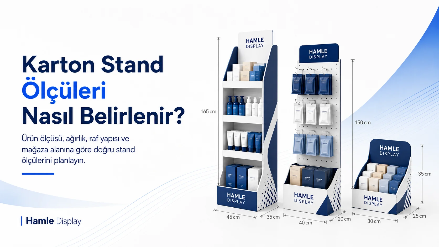 Karton Stand Ölçüleri Nasıl Belirlenir?