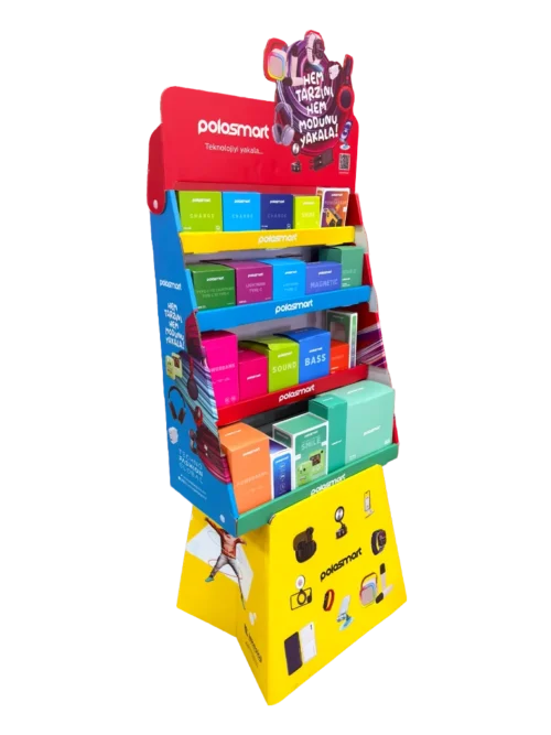 polo smart dolumlu karton stand