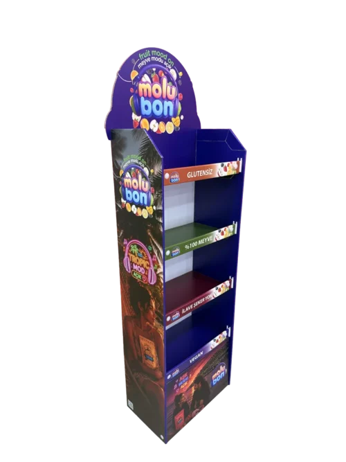molu bon karton stand